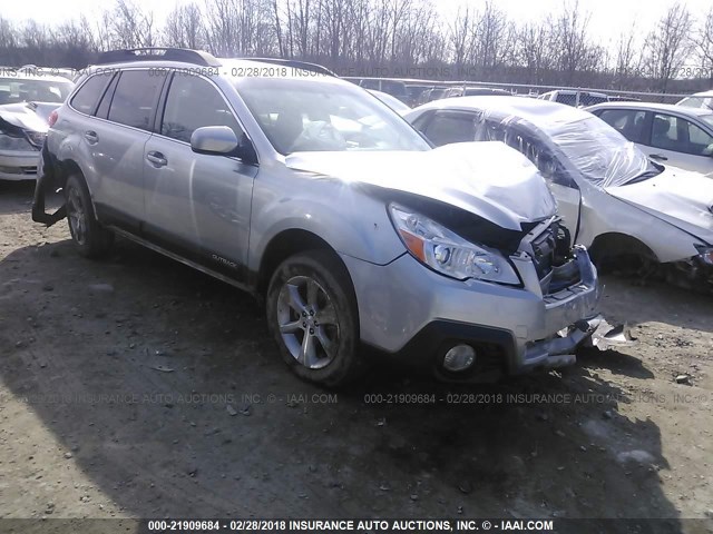 4S4BRBLC1D3214088 - 2013 SUBARU OUTBACK 2.5I LIMITED SILVER photo 1