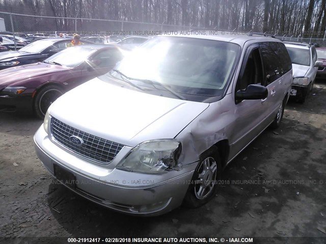 2FMZA52214BA64239 - 2004 FORD FREESTAR SEL SILVER photo 2