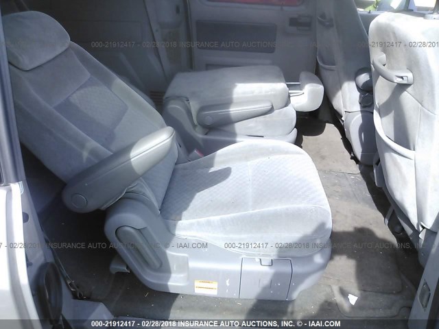 2FMZA52214BA64239 - 2004 FORD FREESTAR SEL SILVER photo 8