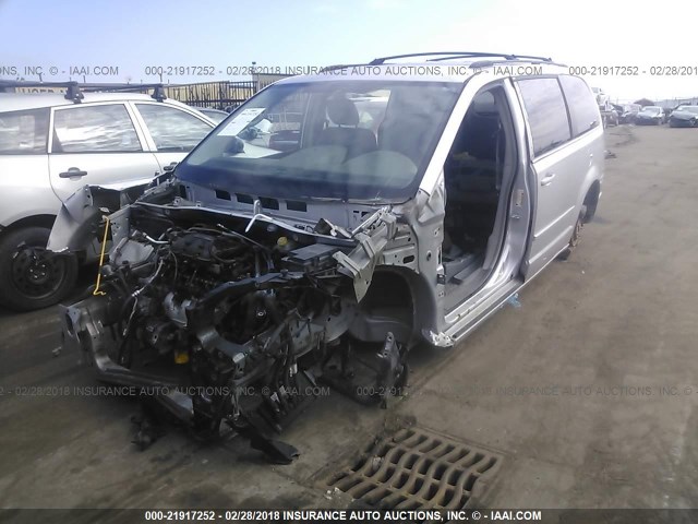 2A8HR54P48R610023 - 2008 CHRYSLER TOWN & COUNTRY TOURING SILVER photo 2