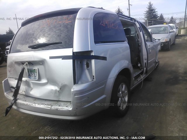 2A8HR54P48R610023 - 2008 CHRYSLER TOWN & COUNTRY TOURING SILVER photo 4