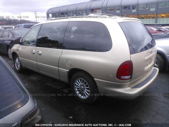 1C4GP64L4XB807315 - 1999 CHRYSLER TOWN & COUNTRY LIMITED GOLD photo 3