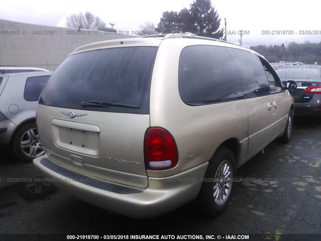 1C4GP64L4XB807315 - 1999 CHRYSLER TOWN & COUNTRY LIMITED GOLD photo 4
