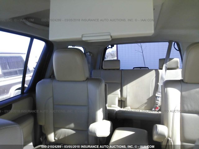 5N1AA0NE6CN603947 - 2012 NISSAN ARMADA SV/SL/PLATINUM WHITE photo 8