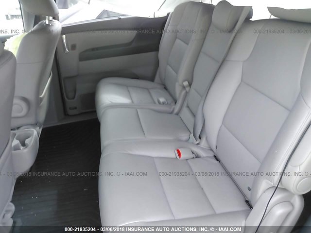 5FNRL5H65EB048784 - 2014 HONDA ODYSSEY EXL GRAY photo 8