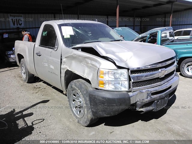 1GCEC14X08Z299071 - 2008 CHEVROLET SILVERADO C1500 GRAY photo 1