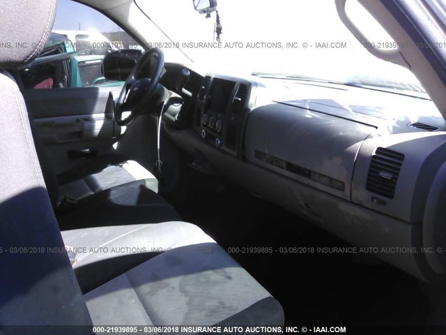 1GCEC14X08Z299071 - 2008 CHEVROLET SILVERADO C1500 GRAY photo 5