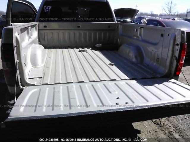 1GCEC14X08Z299071 - 2008 CHEVROLET SILVERADO C1500 GRAY photo 8