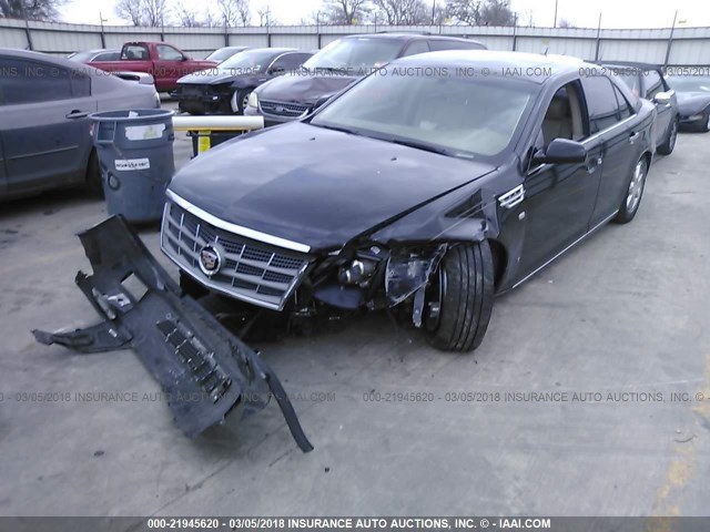 1G6DW67V880205312 - 2008 CADILLAC STS BLACK photo 2