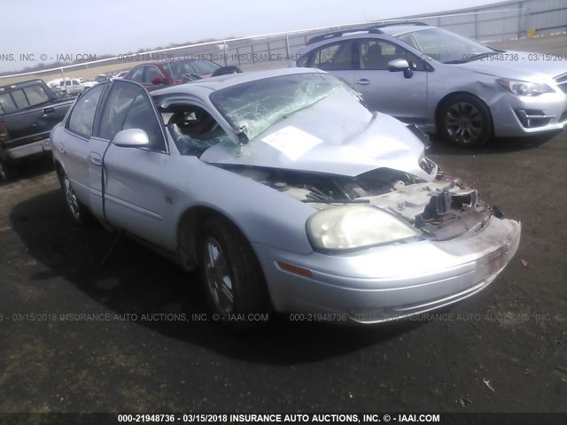 1MEHM55S71G615487 - 2001 MERCURY SABLE LS PREMIUM SILVER photo 1