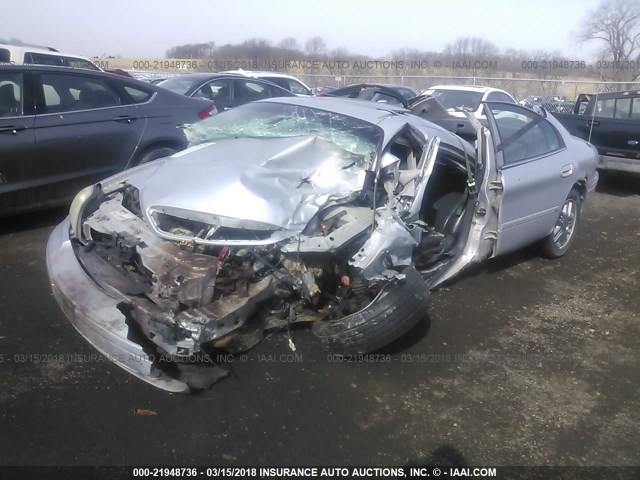 1MEHM55S71G615487 - 2001 MERCURY SABLE LS PREMIUM SILVER photo 2