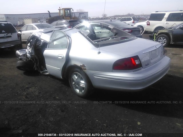 1MEHM55S71G615487 - 2001 MERCURY SABLE LS PREMIUM SILVER photo 3