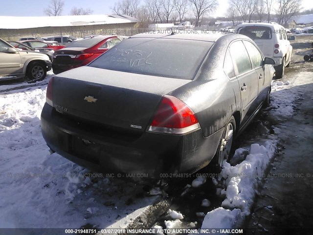 2G1WB5E35E1140974 - 2014 CHEVROLET IMPALA LIMITED LT GRAY photo 4