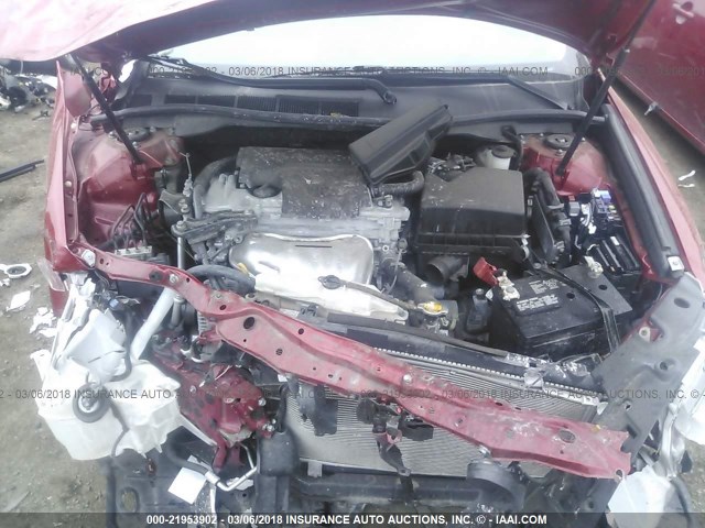 4T1BF1FK8EU822580 - 2014 TOYOTA CAMRY L/SE/LE/XLE Qırmızı foto 10