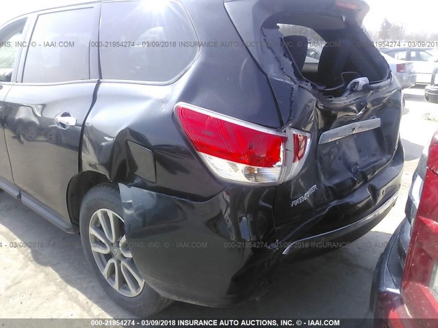 5N1AR2MNXFC630199 - 2015 NISSAN PATHFINDER S/SV/SL/PLATINUM BLACK photo 6