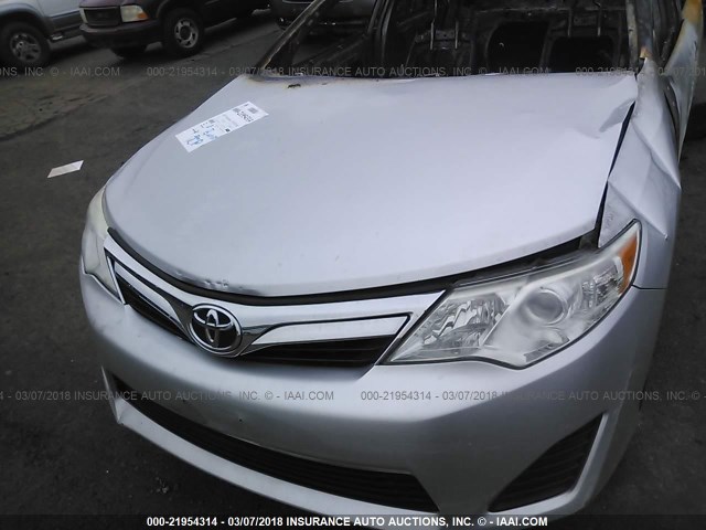 4T1BF1FK7CU085529 - 2012 TOYOTA CAMRY SE/LE/XLE SILVER photo 10