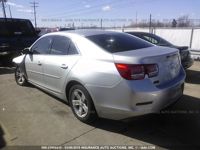1G11A5SA8DF247007 - 2013 CHEVROLET MALIBU LS SILVER photo 3
