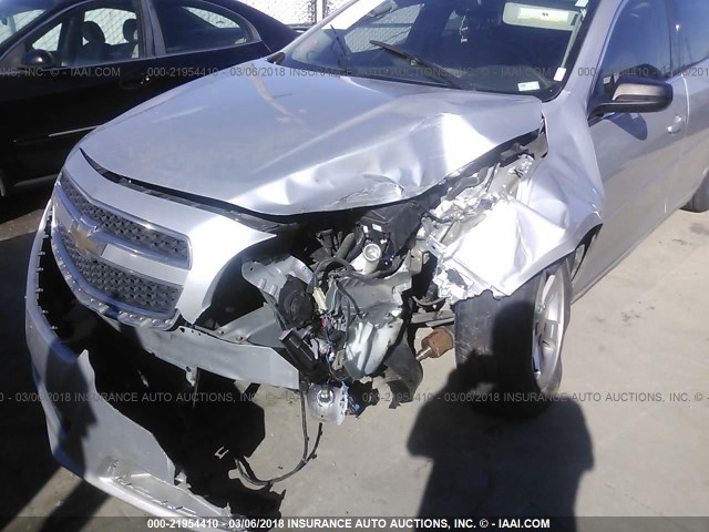 1G11A5SA8DF247007 - 2013 CHEVROLET MALIBU LS SILVER photo 6