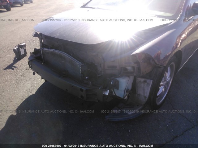 1G1ZC5E1XBF147240 - 2011 CHEVROLET MALIBU 1LT GRAY photo 6