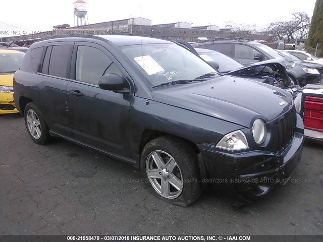 1J8FF47W47D390039 - 2007 JEEP COMPASS GRAY photo 1