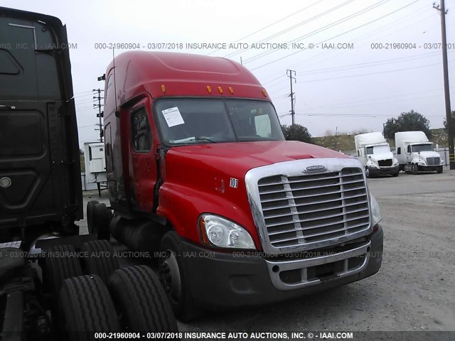 3AKGGLDR0DSFJ9509 - 2013 FREIGHTLINER CASCADIA 125  RED photo 1