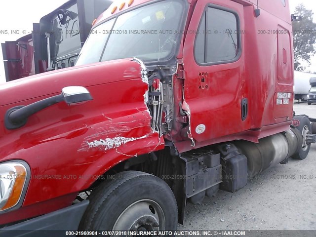 3AKGGLDR0DSFJ9509 - 2013 FREIGHTLINER CASCADIA 125  RED photo 7