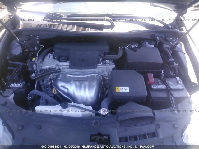 4T1BF1FK5HU367983 - 2017 TOYOTA CAMRY LE/XLE/SE/XSE BLACK photo 10