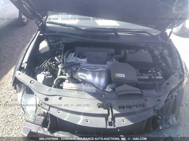 4T1BF1FK7HU697186 - 2017 TOYOTA CAMRY LE/XLE/SE/XSE BLACK photo 10