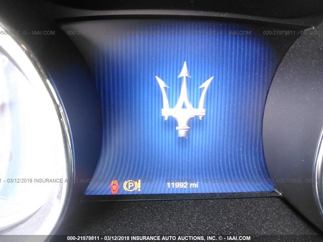 ZAM56RPA4G1190960 - 2016 MASERATI QUATTROPORTE S GRAY photo 7