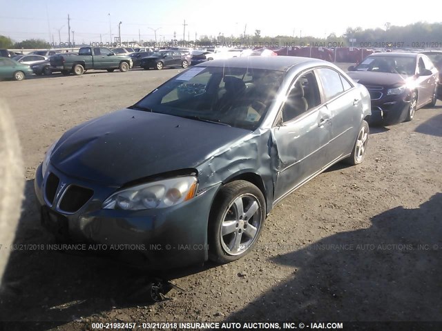 1G2ZH558364240239 - 2006 PONTIAC G6 GT TURQUOISE photo 2