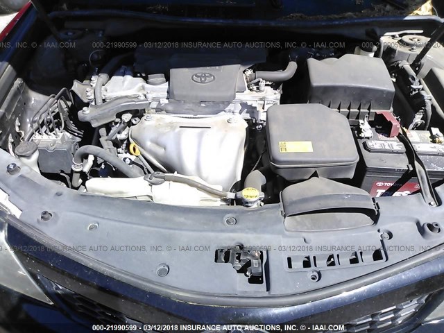 4T1BF1FK7CU053230 - 2012 TOYOTA CAMRY SE/LE/XLE 黑色 照片 10
