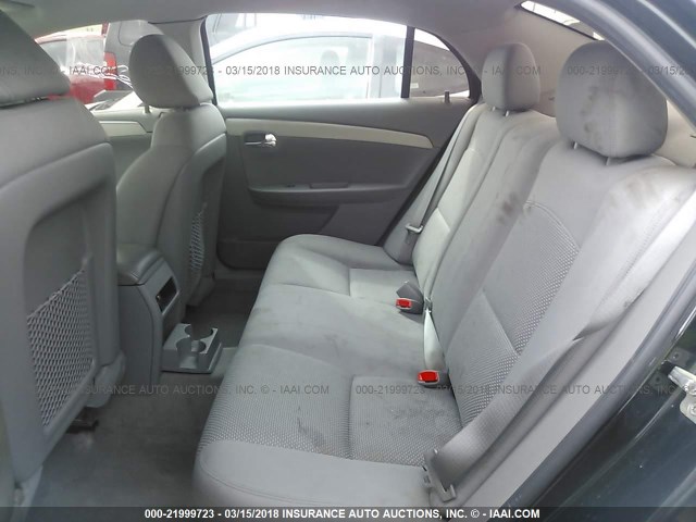1G1ZB5E14BF256845 - 2011 CHEVROLET MALIBU LS შავი ფოტო 8