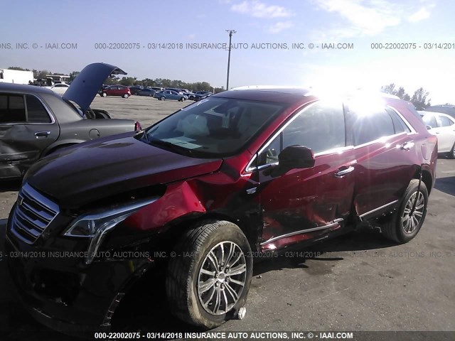 1GYKNBRS3HZ264339 - 2017 CADILLAC XT5 LUXURY RED photo 6