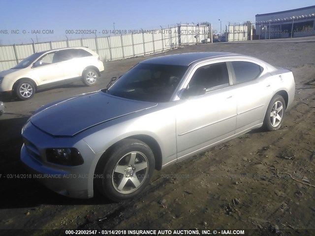 2B3KA43R76H394271 - 2006 DODGE CHARGER SE/SXT SILVER photo 2