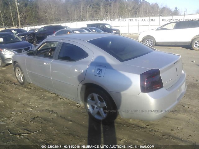 2B3KA43R76H394271 - 2006 DODGE CHARGER SE/SXT SILVER photo 3