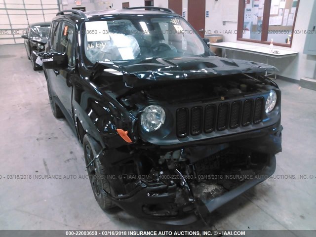 ZACCJBBT1GPD44342 - 2016 JEEP RENEGADE LATITUDE BLACK photo 6