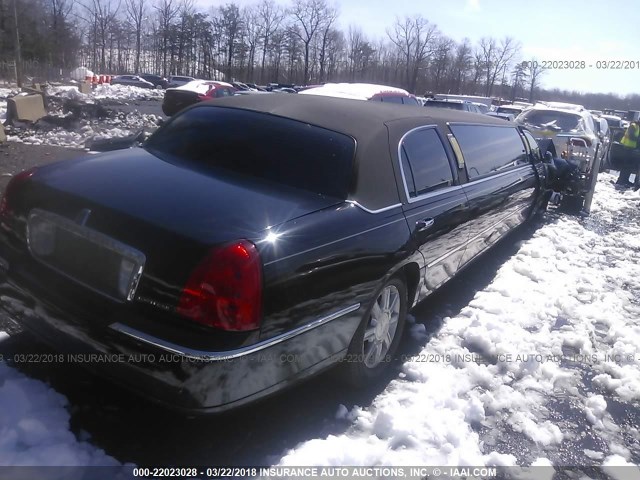 1L1FM88W16Y651456 - 2006 LINCOLN TOWN CAR EXECUTIVE BLACK photo 4