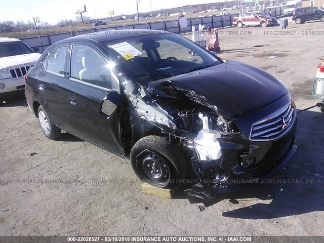 ML32F3FJ2JHF07967 - 2018 MITSUBISHI MIRAGE G4 ES Qara foto 1