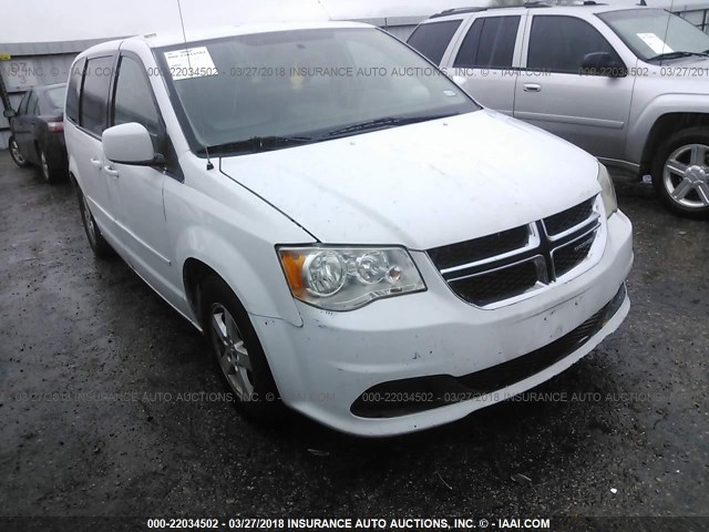 2D4RN3DG3BR605773 - 2011 DODGE GRAND CARAVAN MAINSTREET WHITE photo 1