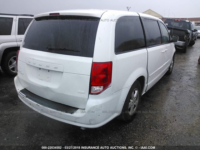 2D4RN3DG3BR605773 - 2011 DODGE GRAND CARAVAN MAINSTREET WHITE photo 4