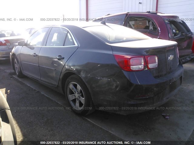1G11B5SAXDF136066 - 2013 CHEVROLET MALIBU LS 黑色 照片 3