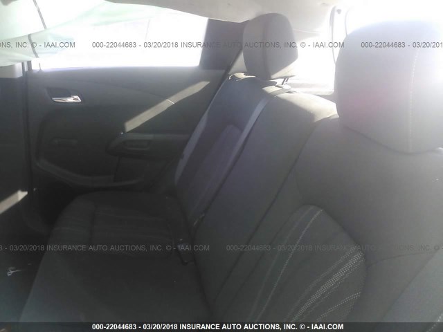 1G1JA6SH7C4151222 - 2012 CHEVROLET SONIC LS WHITE photo 8