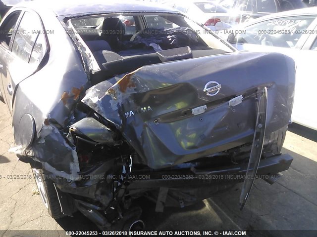 1N4AA5APXEC473619 - 2014 NISSAN MAXIMA S/SV GRAY photo 6