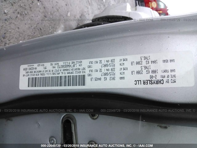 1J8FT48W68D682753 - 2008 JEEP PATRIOT LIMITED SILVER photo 9