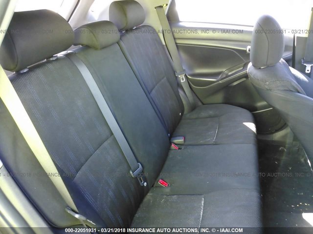 2T1KU4EE7BC556016 - 2011 TOYOTA COROLLA MATRIX  GREEN photo 8