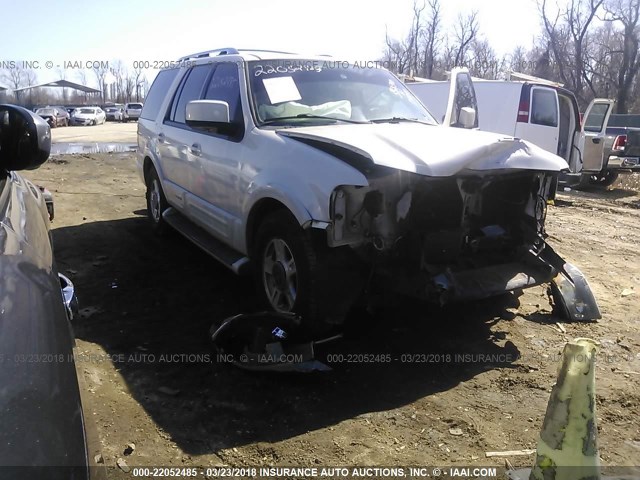 1FMFU20536LA04746 - 2006 FORD EXPEDITION LIMITED WHITE photo 1