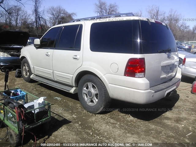 1FMFU20536LA04746 - 2006 FORD EXPEDITION LIMITED WHITE photo 3