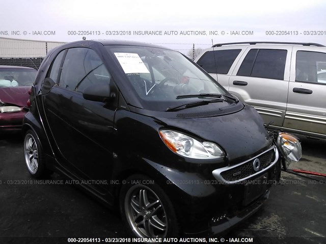 WMEEJ3BAXDK672315 - 2013 SMART FORTWO PURE/PASSION BLACK photo 1