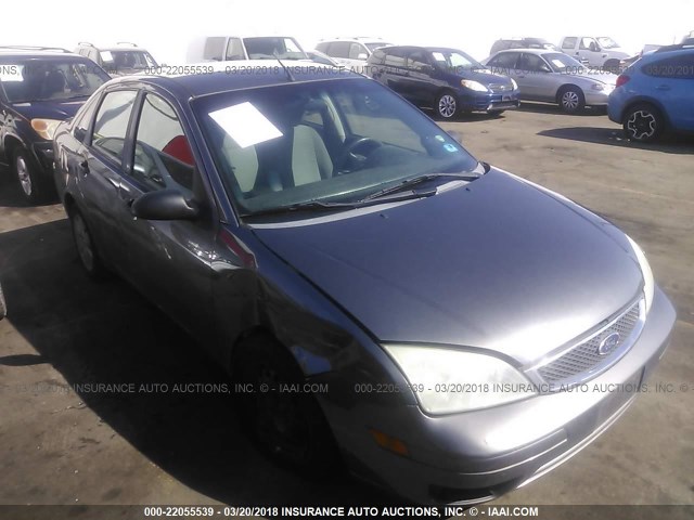 1FAHP34N67W139259 - 2007 FORD FOCUS ZX4/S/SE/SES 灰色 照片 1