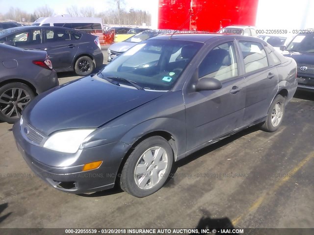 1FAHP34N67W139259 - 2007 FORD FOCUS ZX4/S/SE/SES 灰色 照片 2